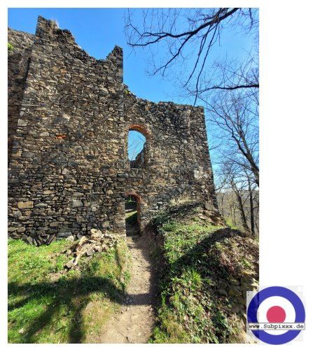 Burg Ruine Liebau nahe Jocketa im Vogtland, Sachsen, (D) 18. April 2022 (5).JPG